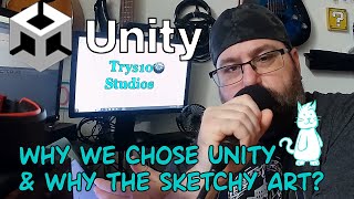 Why the Unity Game Engine & Why the Sketchy Art Style? #gamedev #gamedevblog #unityengine #indiegame