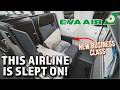 Stop Sleeping On This Airline! EVA Air NEW Business Class Review
