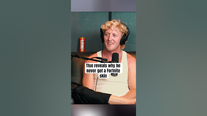 Tfue reveals why he never got a Fortnite skin #tfue #fortnite #gaming #shorts