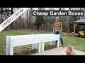 How To Make the Most Cheap &amp; Efficient Garden Boxes (Raised Planters)