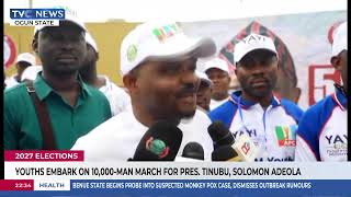 Youths Embark On 10,000-Man March For Pres. Tinubu, Solomon Adeola screenshot 4