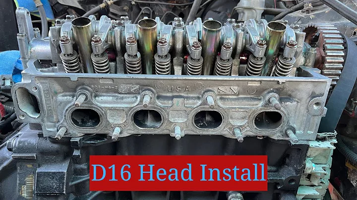 Installing the D16 Head