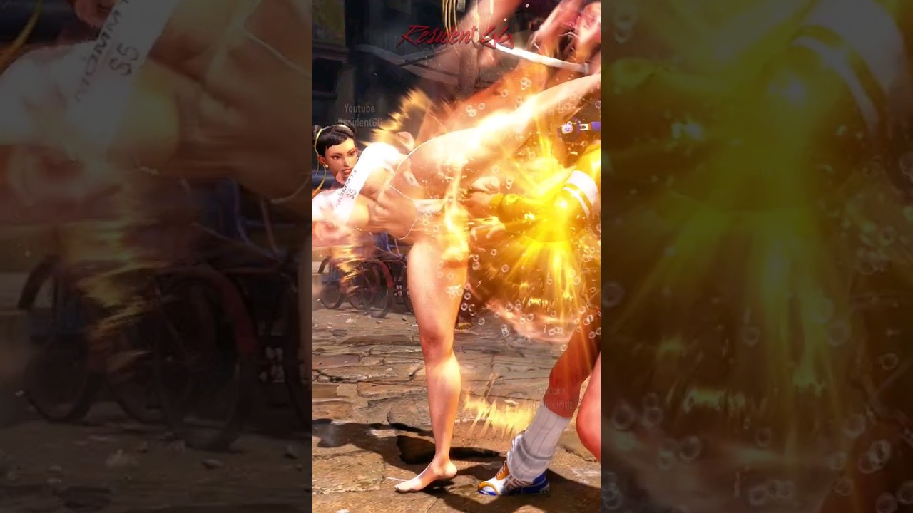 ⁣Chun-Li Mommy Kicks Li-Fen Wins $5 SF6 MOD 💸ームチュンリーvsリーフェン『スト6』#shorts #chunli #streetfighter6