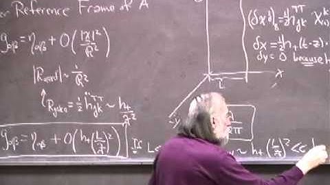 Weak Gravitational Waves in Flat Spacetime (3/6) by Kip Thorne - GW Course: astro-gr.org