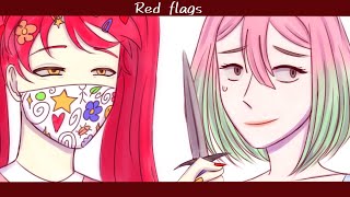 || Red flags || meme animatic(аниматик) || OC || ПЕРЕЗАЛИВ ||