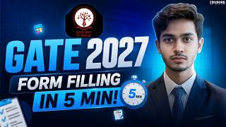 IIT GATE 2027 Application Form Fill Up | Full Step-by-Step Guide with DigiLocker