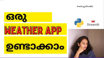 Create a weather App using Streamlit and Python and Openweather API