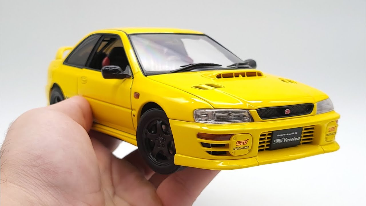 AUTOart Subaru Impreza By Scale Reviews - YouTube