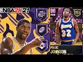 PINK DIAMOND MAGIC JOHNSON GAMEPLAY! HE IS WAY BETTER THAN I THOUGHT HE WOULD BE! NBA 2K21 MyTEAM