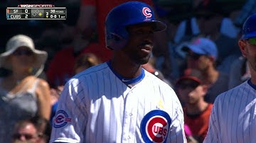 SF@CHC: Fowler plates Ross with bloop single to left