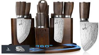 14 Piece Kitchen Knife Set with Magnetic Block New for 2026