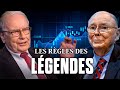 Les 4 rgles des grands investisseurs pour investir en bourse