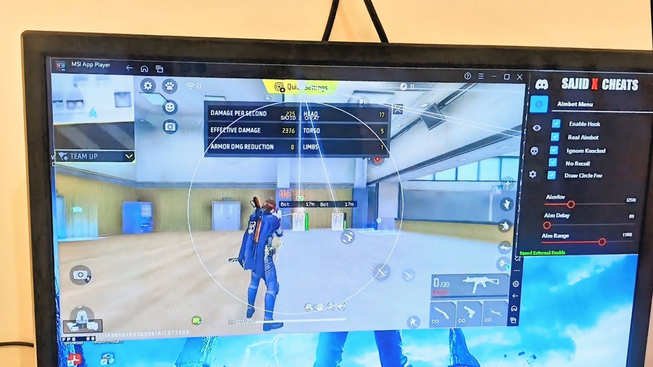 NEW PC FREE 💻 INTERNAL PANEL FREE FIRE 🎯 NEW CSR/BR RANKED | 100% ANTIBAN ✅ | PC PANEL AIMBOT 200%