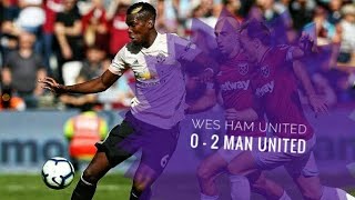 Curi 3 Poin... West Ham United 0 - 2 Manchester United Highlight 2020