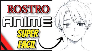 Como Dibujar Rostros Anime Perspectiva Frontal