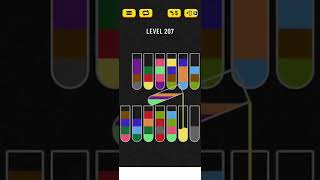 2022! Water Sort Level 207 Walkthrough Solution Android/iOS