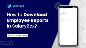How to Download Employees Reports in SalaryBox? (Hindi)