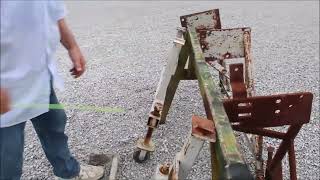 CUSTOM MADE SPLITTING STANDS For Sale