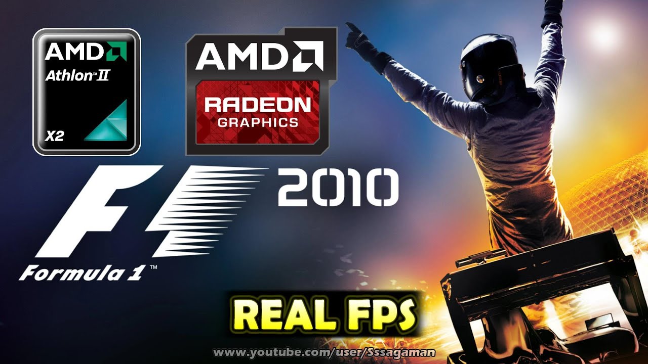 F1 2010 - Athlon II X2 260 - 2GB - HD 6570 1GB - Performance Test