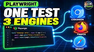 Playwright Browser Engines Explained | Chromium vs Firefox vs WebKit