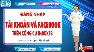 Đăng nhập tài khoản và facebook trên công cụ InboxFB HẢI NINH 0906926986