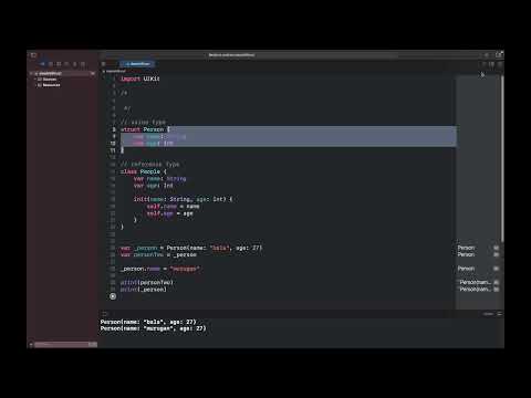 Structure vs Class in swift Basic - Simple Explanations | Karpom Karpipom Tamil
