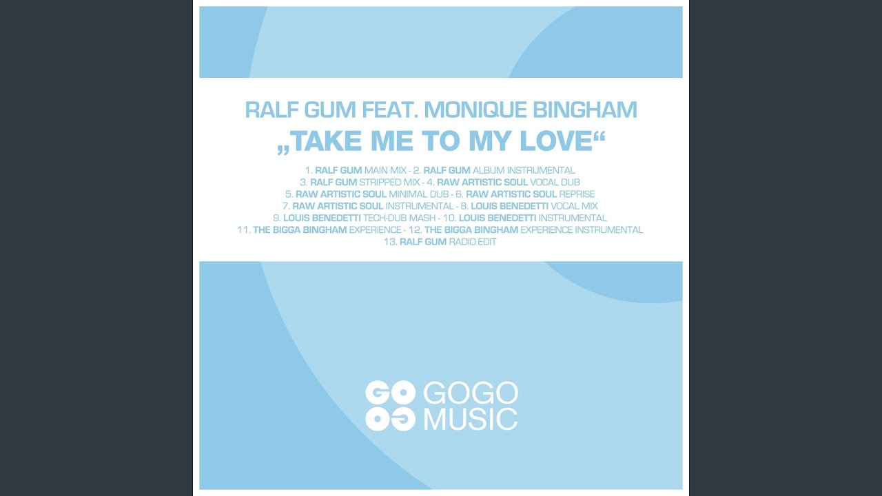 Take Me to My Love (Album Instrumental) - YouTube