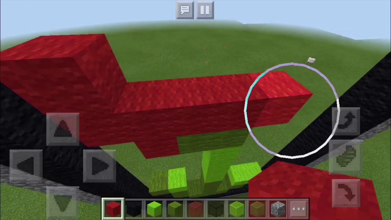 Stained-Glass Poppy  ||  Minecraft Construction