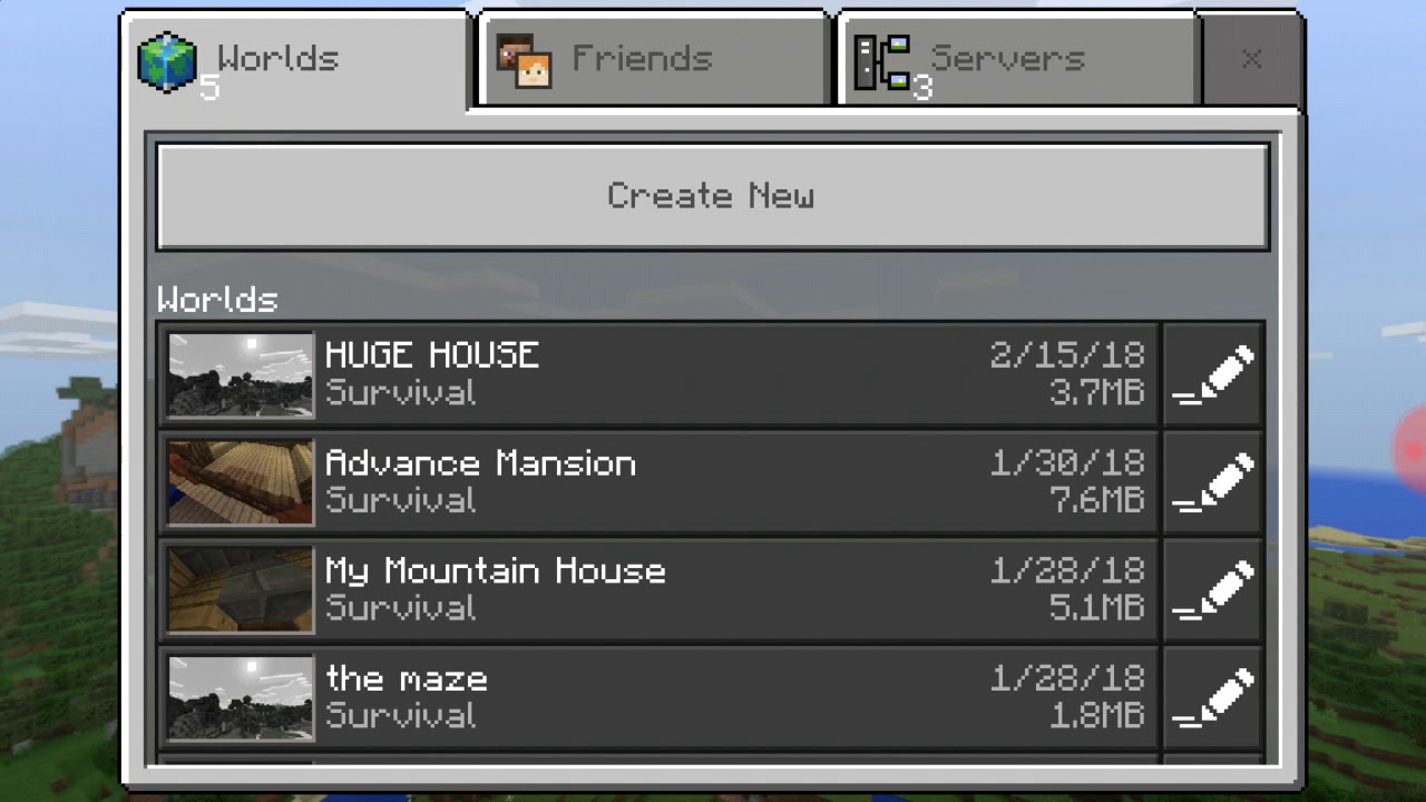 Short Minecraft video 