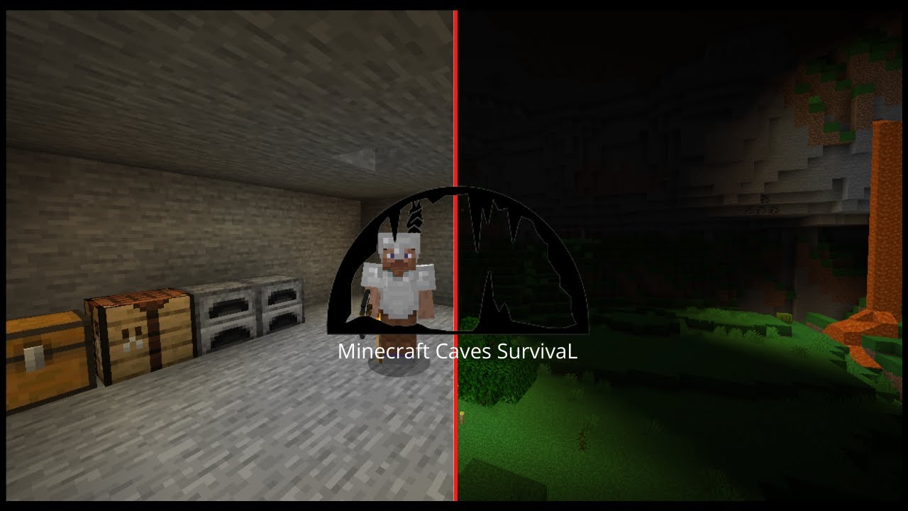 Underground Base in an only cave world | Minecraft | Minecraft Caves ...