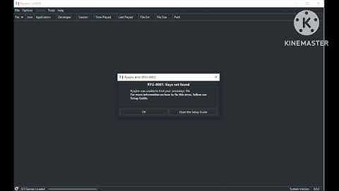 Fix Ryujinx error RYU 0001 Keys Not Found Problem | Ryujinx Error RYU 0001 keys not found