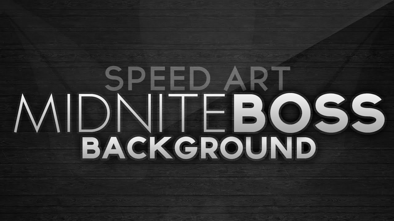 Speed Art // MidniteBoss's New Layout / Sparkz Designs