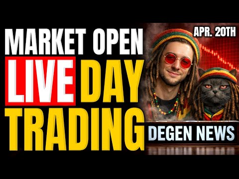 Live Day Trading +$1m: Stock Market Open, Iran Update & The Week Ahead
