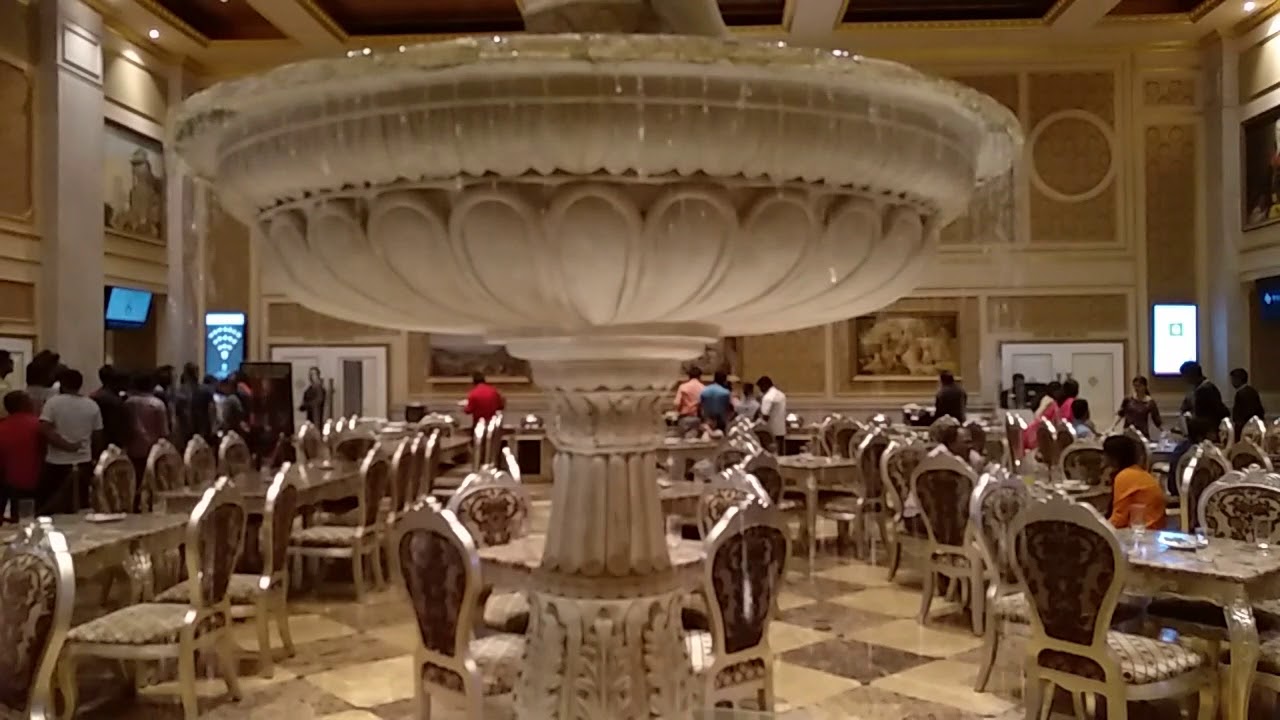 Little fountain and a Cupid on top