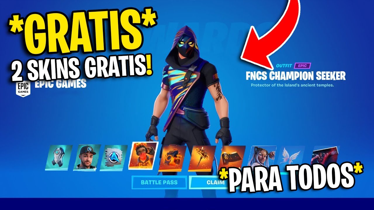 Fortnite: cómo conseguir GRATIS 12 recompensas y 2 skins del