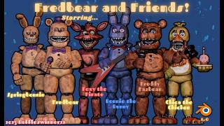 Fredbear and Friends sing the FNAF 1 Song (8 bit)