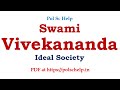 Socio-political Thoughts of Vivekananda: His conception of Ideal Society