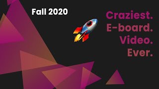 Meet your Fall 2020 E-Board!