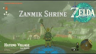 Gameplay Zelda TOTK - Zanmik Shrine