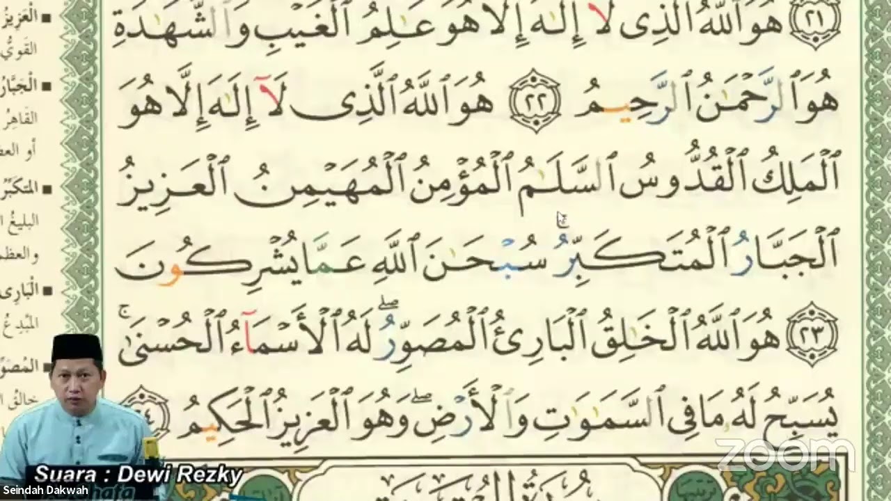 Daurah Tajwid Praktis As Shafa