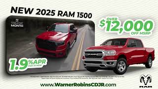 Turn your tax return into a down payment at #warnerrobinscdjr