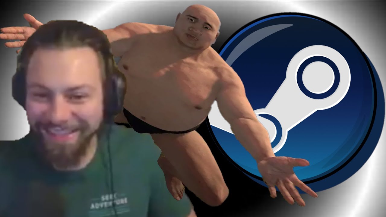 He’s new to PC. My Friend's FIRST Steam game.