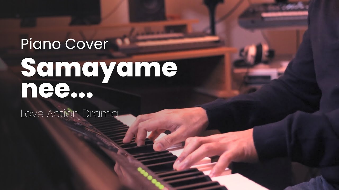 Samayame Nee  Love Action Drama  Piano Cover by Aby Samuel