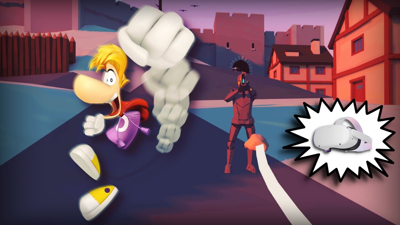 Throwing Punches is Basically a Rayman Arcade Shooter in VR YouTube