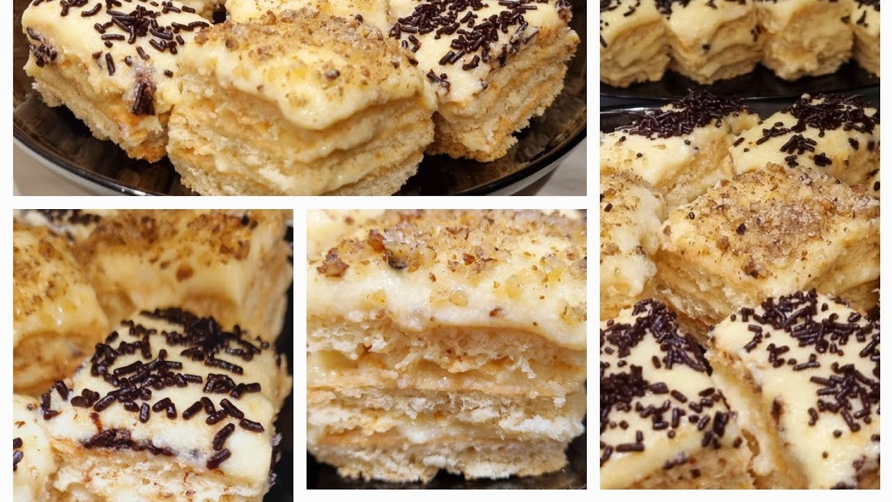 Krémes😉nagymama házi szalalkálisa, háromlapos omlós puha sütemény. Egy tojásos 🥚😉 olcsó és finom😘