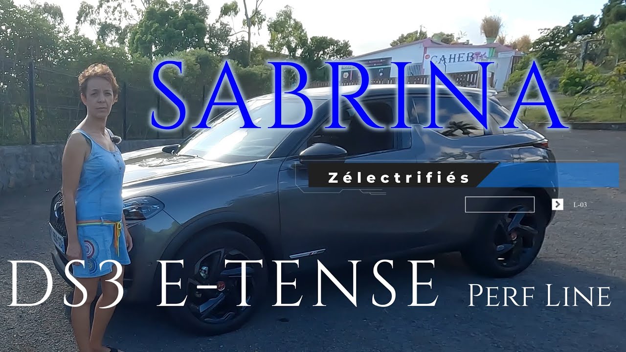Les Petits Zélectrifiés : Sabrina et sa DS3 Performance Line
