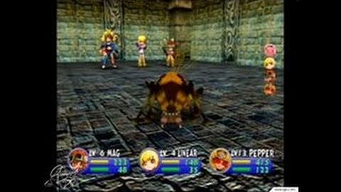 Evolution Worlds GameCube Gameplay - Pepper attacks