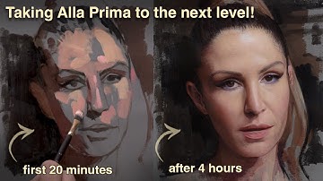 The Ultimate Alla Prima Challenge – Painting My Wife