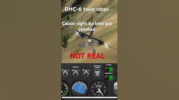 Dhc 6 twin otter crash (NOT REAL)