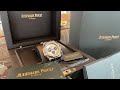 4K Unboxing & Review Audemars Piguet Royal Oak Chronograph stainless steel $30,000